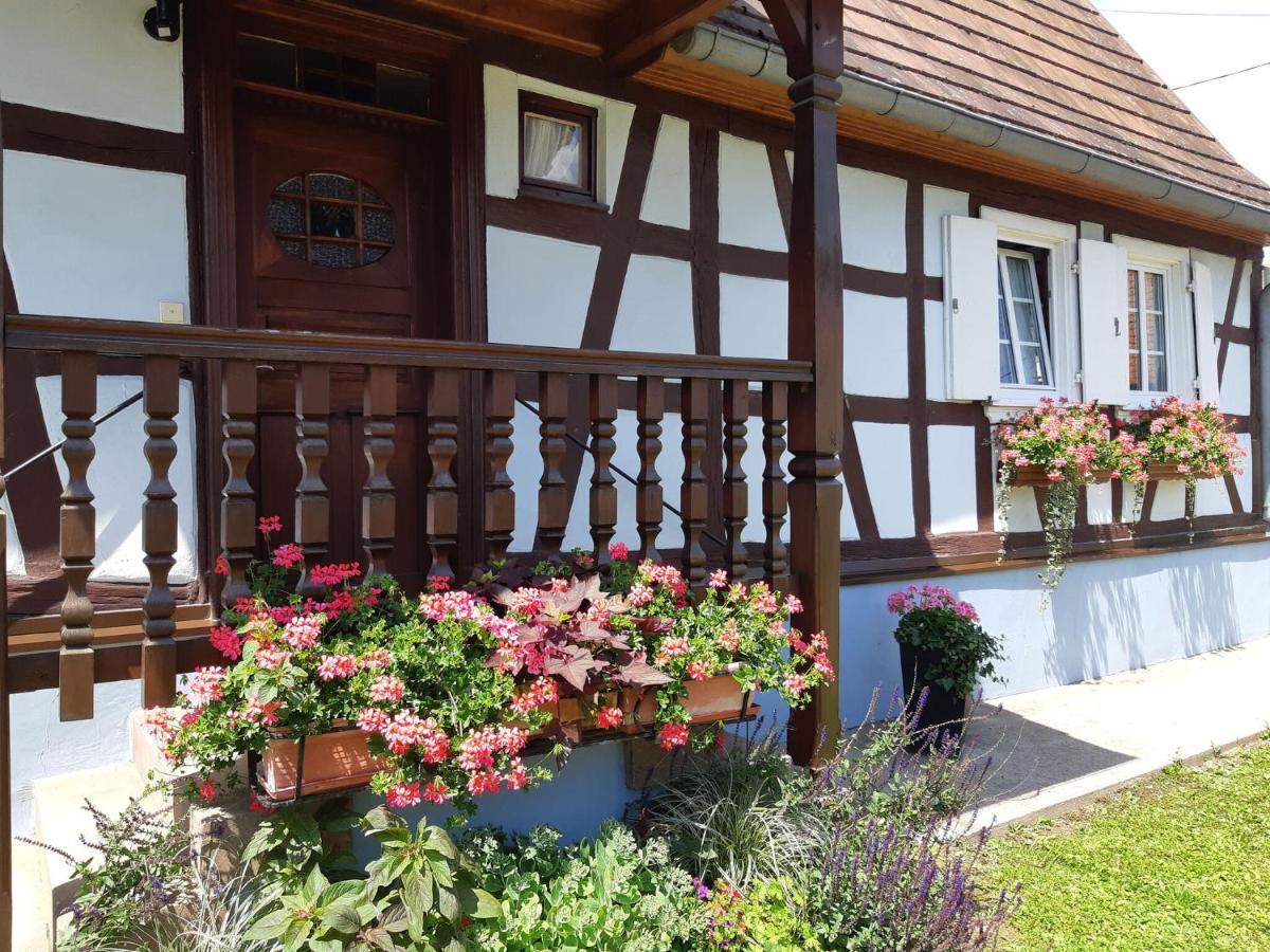 Cosy Holiday Home In Schleithal With Garden Exterior foto